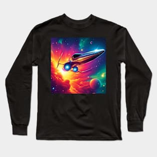 Human spaceflight extraordinary journey beyond Earth Long Sleeve T-Shirt